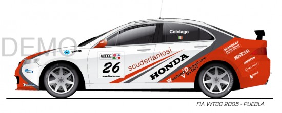 fumelli FIA WTCC car drawings disegni auto fumelli